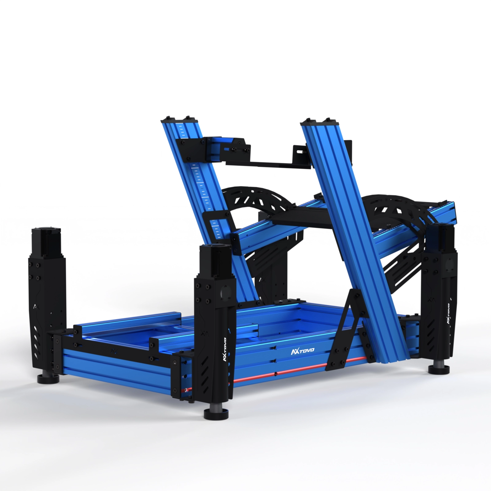 AXTOVO 4-Actuator 3DOF Motion Platform — cockpit